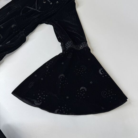 Spirit Women’s Sz XL Halloween  Gothic Witch Dress Outfit Renaissance Medieval - Picture 11 of 14